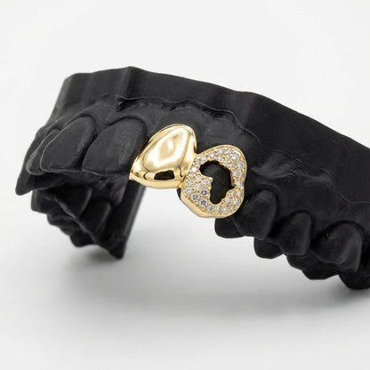 Solid Cap & Iced Out Africa Cutout Set