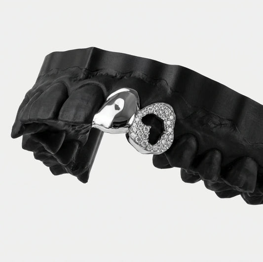 Solid Cap & Iced Out Africa Cutout Set